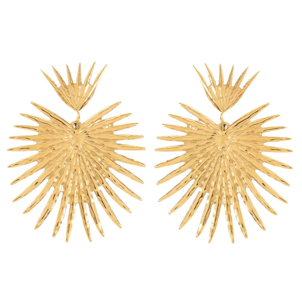 Modern Palm Earrings - Hauslife