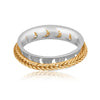 Moon Pattern Spinning Ring - Hauslife