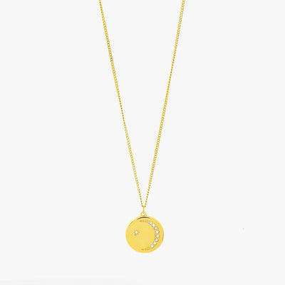 Moon & Star Necklace - Hauslife