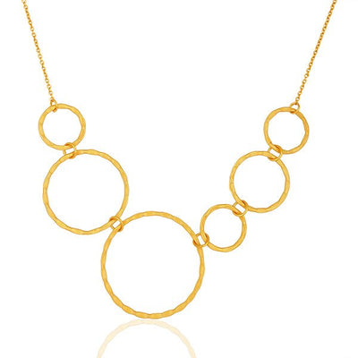Multi-Circle Gold Necklace - Hauslife