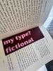 My Type? Fictional Bookmark - Hauslife