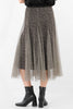 Natural Leopard Tulle Skirt with Waistband - Hauslife