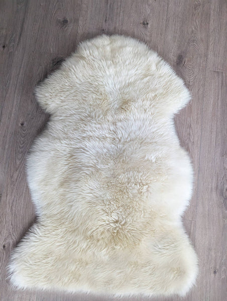 Natural Single British Sheepskin Rugs - Hauslife