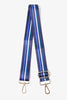 Navy Blue Centre Stripe Bag Strap - Hauslife