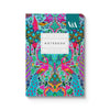 Neon Floral Peacock Premium Paperback Notebook - Hauslife