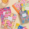 Neon Floral Premium Paperback Notebook (A5) (12538) - Hauslife