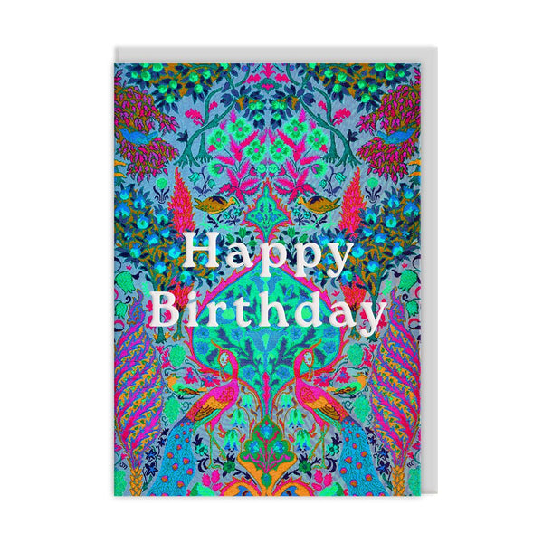 Neon V&A Birthday Card - Hauslife