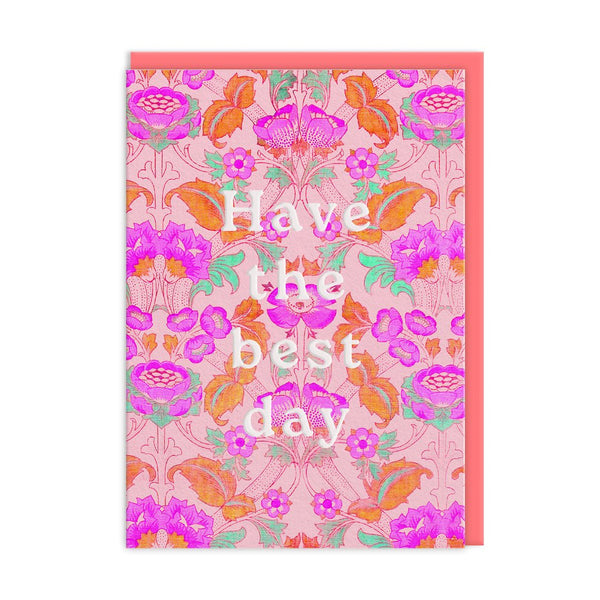 Neon V&A Birthday Card - Hauslife
