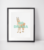 No Drama Llama Print - Hauslife