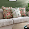 Okara Leopard And Fig Printed Ruffle Cushion - Hauslife