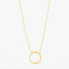 Organic ‘O’ Gold Necklace - Hauslife