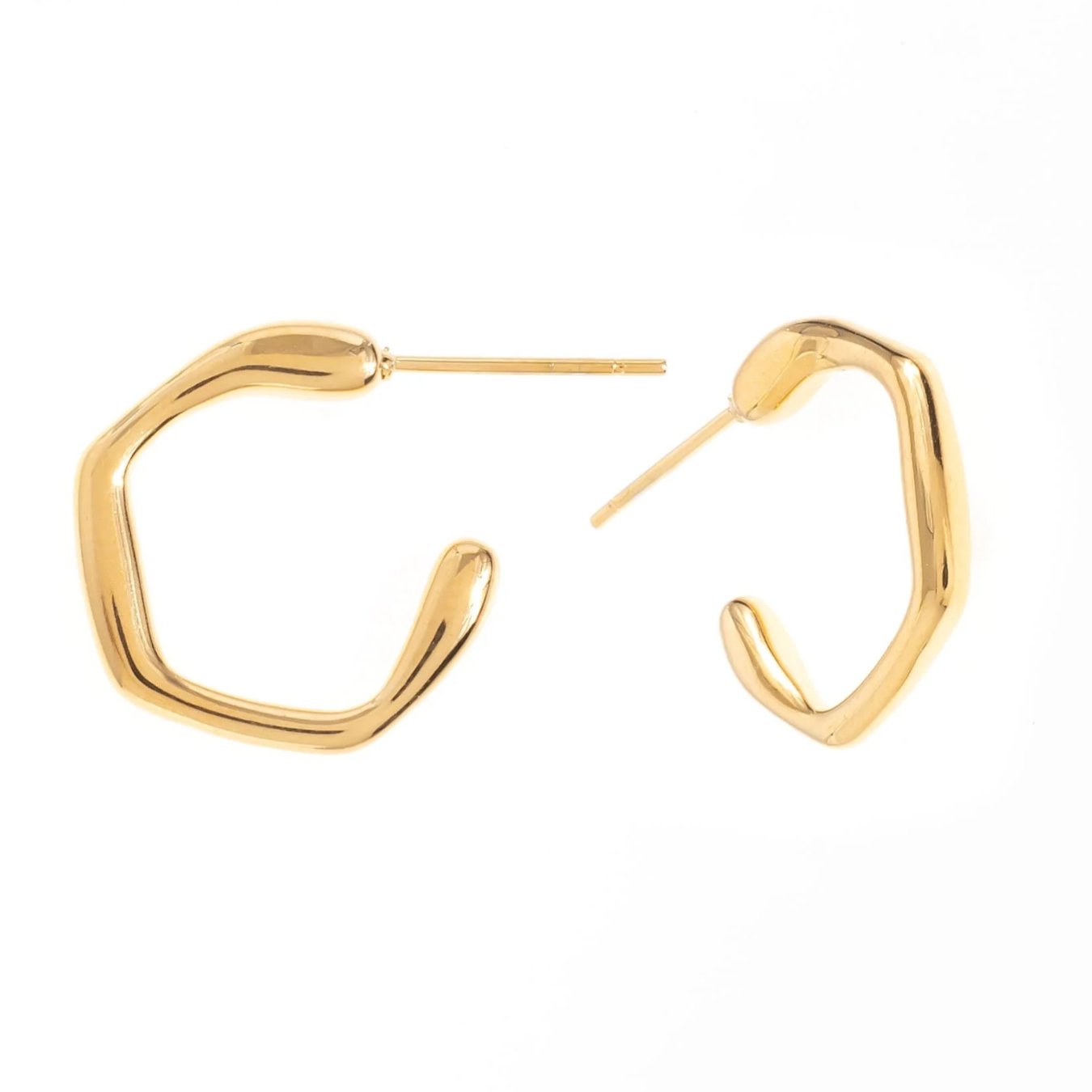 Organic Open Hoop Earrings – Hauslife