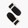 Orla Black Borg Trim Mittens - Hauslife