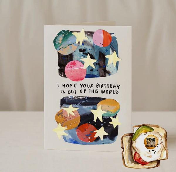 Out of this World Birthday Card - Hauslife