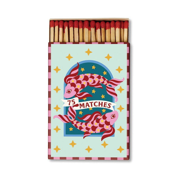 Paddywax A Dopo Boxed Matches Koi Fish (75 Pcs) - Dark Red - Hauslife