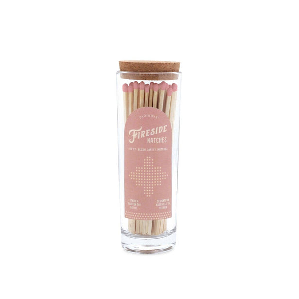 Paddywax Fireside Safety Matches - Blush Pink Tip - Hauslife