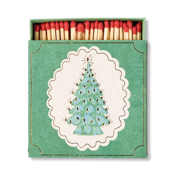Paddywax Square Boxed Matches (125 pcs) - Christmas Tree - Hauslife
