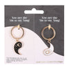 Pair of Yin Yang Best Friend Keyrings - Hauslife