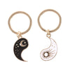 Pair of Yin Yang Best Friend Keyrings - Hauslife