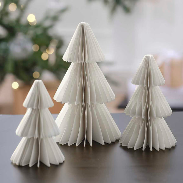 Paper Tree Honeycomb Christmas Decorations - Hauslife