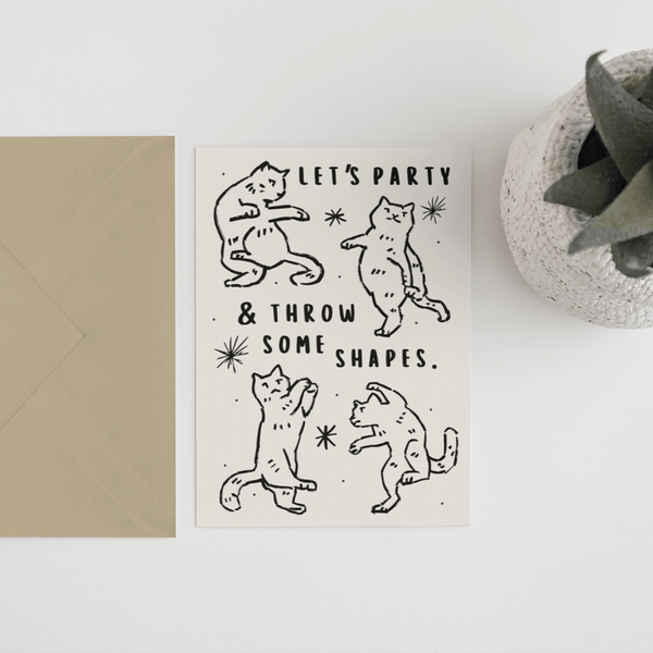 Party Cats Card - Hauslife