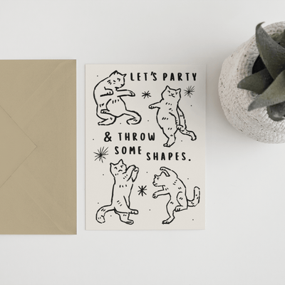Party Cats Card - Hauslife
