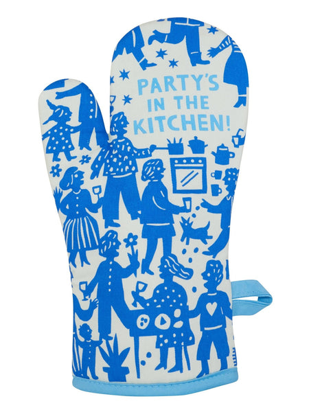 Party In The Kitchen Oven Mitt - Hauslife