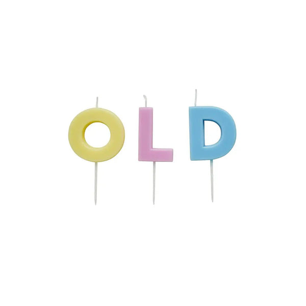 Pastel 'Old' Candles - Hauslife
