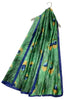 Peacock Print Silk Scarf - Hauslife