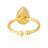 Pear Cut Labradorite 18K Gold Ring - Hauslife