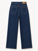 Penny Wide Leg Patch Pocket Jeans – Dark Blue - Hauslife