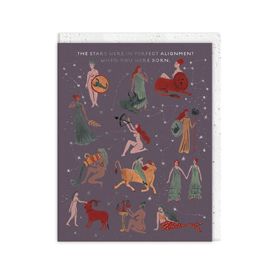 Perfect Alignment Greeting Card - Hauslife