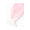 Pink And White Fur Fabric Bunny Ears Aliceband - Hauslife