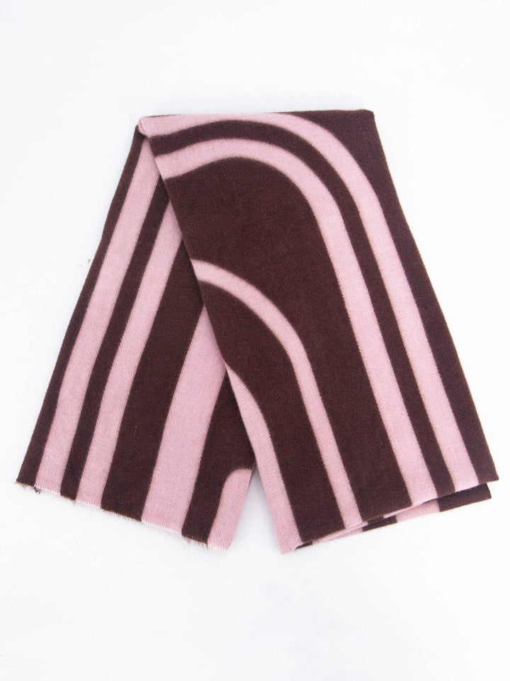 Pink &amp; Burgundy Scarf - Hauslife