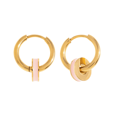 Pink Hoop Huggies - Hauslife
