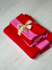 Pink Stripe Handblock Tablecloth - Hauslife