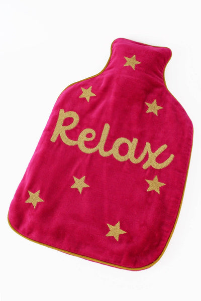 Pink Velvet Hot Water Bottle - Hauslife