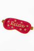 Pink Velvet 'Relax' Eye Mask - Hauslife