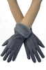 Plain Soft Faux Fur Touchscreen Gloves - Hauslife