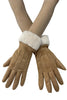 Plain Soft Faux Fur Touchscreen Gloves - Hauslife