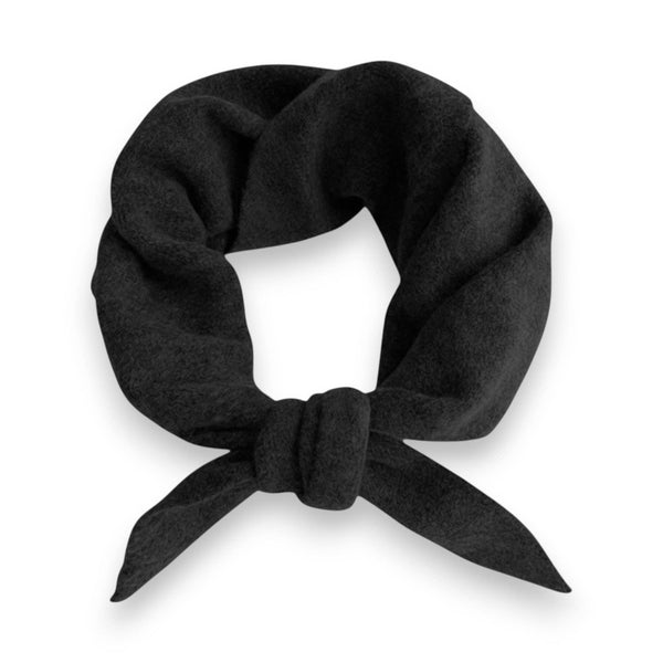 Plain Wool Blend Triangle Neck Scarf - Hauslife