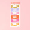 Planner Stickers - Book Reviews - Hauslife