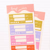 Planner Stickers - Book Reviews - Hauslife