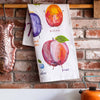 Plums Cotton Tea Towel - Hauslife