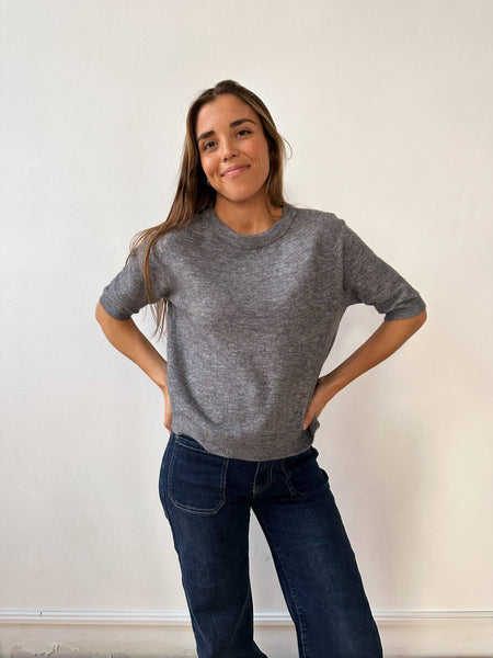Punto Gris Knitted T-Shirt - Hauslife