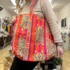 Quilted Cotton Beach Bag - Hauslife