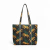 Quilted Cotton Tote Bag – Jaguars in the Jungle - Hauslife