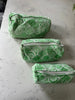 Quilted Cotton Washbag - Green Shells - Hauslife
