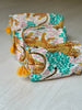 Quilted Cotton Washbag - Jaguars in the Jungle - Hauslife