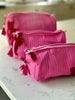 Quilted Cotton Washbag - Lobsters - Hauslife
